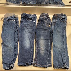 Lot of 3T Blue Denim Jeans